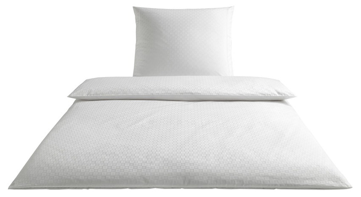 Poszewka satynowa Elegante Cronos White