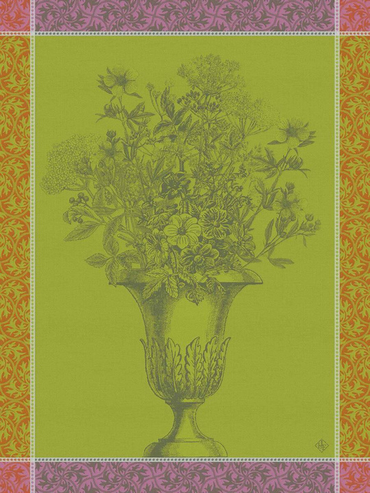 Ściereczka kuchenna Le Jacquard Français Floraison Uni Purple