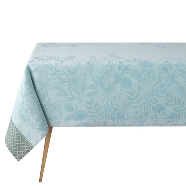 Obrus bawełniany Le Jacquard Français Jardin d'Eden Blue