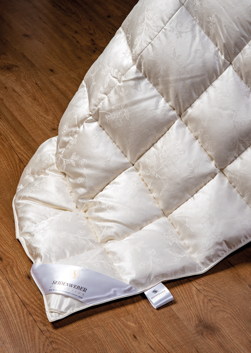 Kołdra puchowa Seidenweber Nica Light (100% puch, 100% tkanina jedwabna)