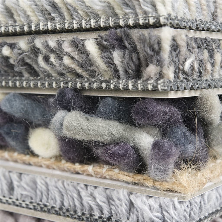 Dywan ręcznie tkany Designers Guild Mayfair Graphite