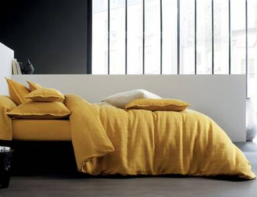 Pościel żakardowa Blanc Des Vosges Delhi Soleil OSTATNIE SZTUKI