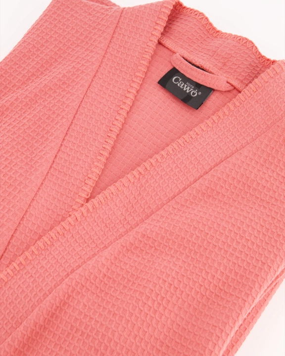 Szlafrok damski Cawo Pique Koralle