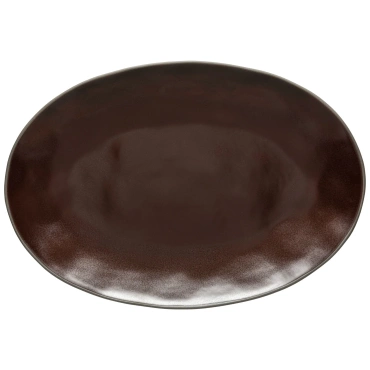 Talerz owalny Costa Nova Stacked Organic Port 45 cm