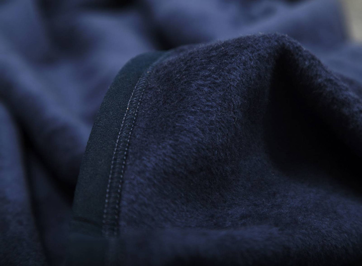 Koc bawełniany Biederlack Cotton Sense Mitternacht