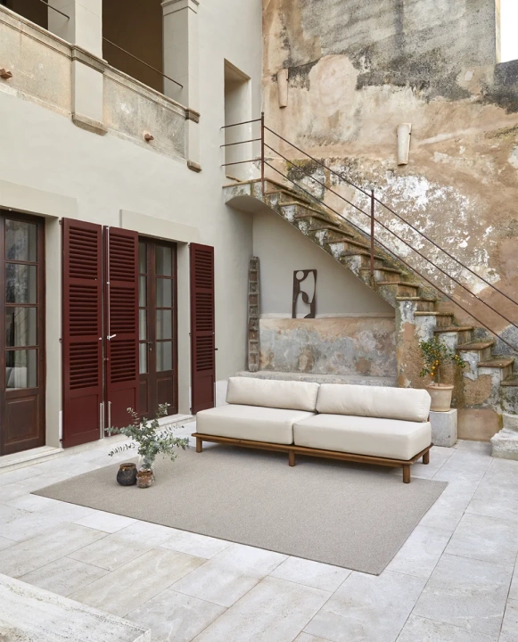 Dywan zewnętrzny Rols Terra Serengueti Coconut pod wymiar