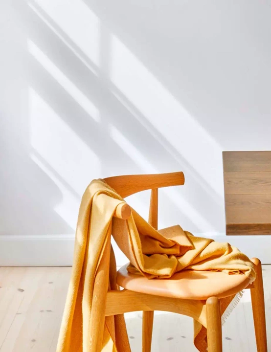 Pled wełniany Elvang Venice Yellow Ocher