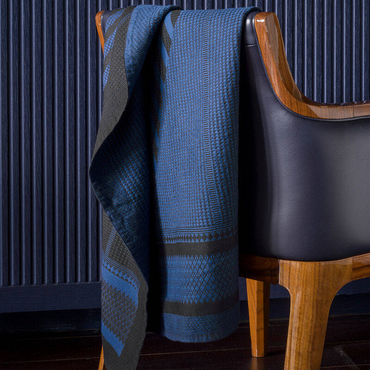 Ręcznik Le Jacquard Français Bath Club Dark Blue