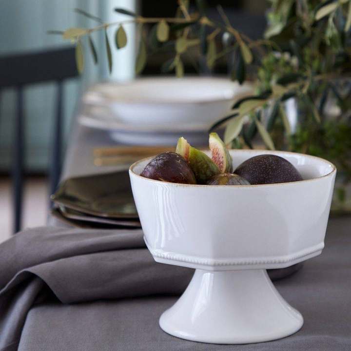 Miska z nóżką Costa Nova Luzia Cloud White 16 cm