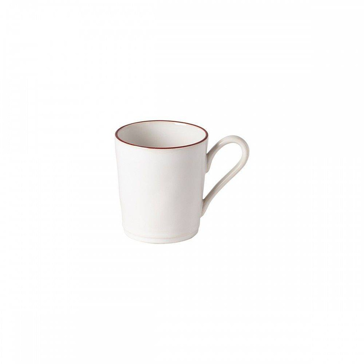 Kubek Costa Nova Beja White Red 0,36 l