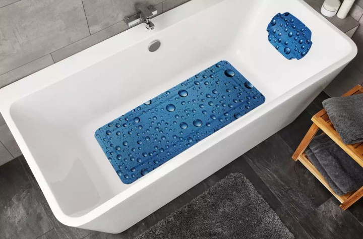 Mata antypoślizgowa Kleine Wolke Bubble Navy Blue
