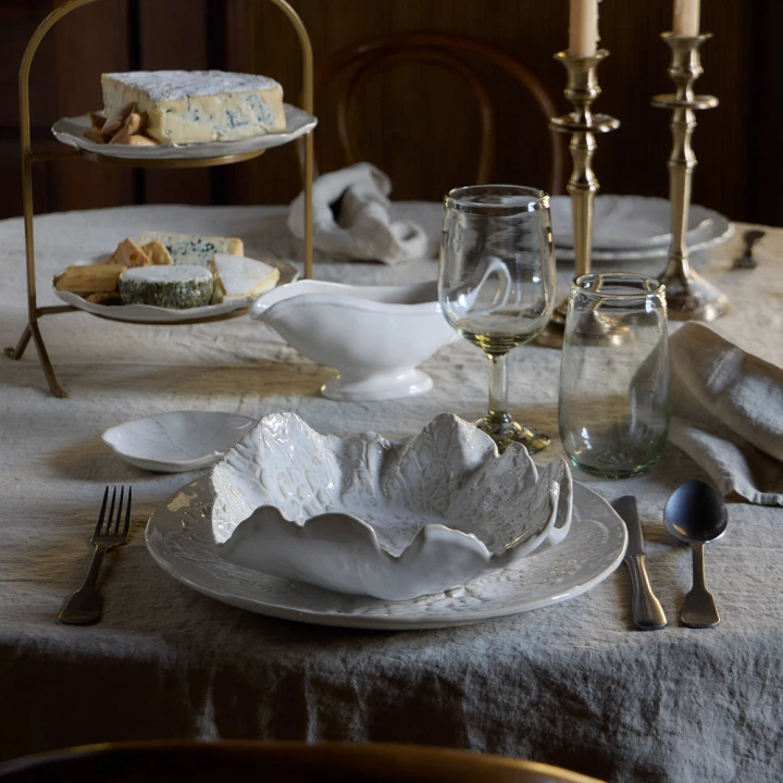 Talerz do serwowania Costa Nova Silvinia White 27 cm