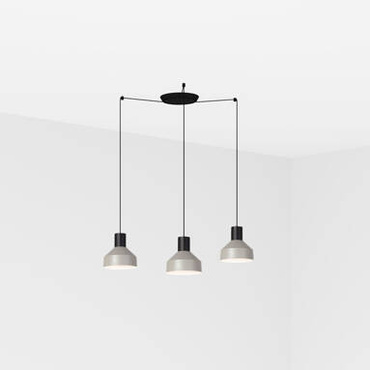 Lampa wisząca Faro Barcelona Kombo 200 Grey 3L bez wtyczki