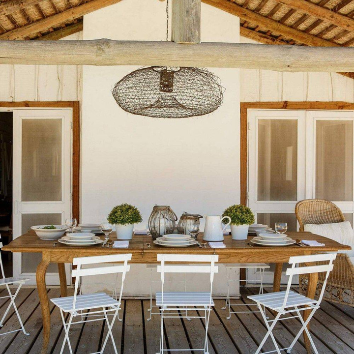 Filiżanka z podstawką Costa Nova Beja White Cream 0,19 l