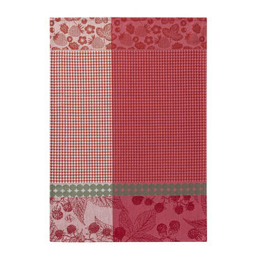 Ręcznik kuchenny Le Jacquard Français Cueillette d'été Red