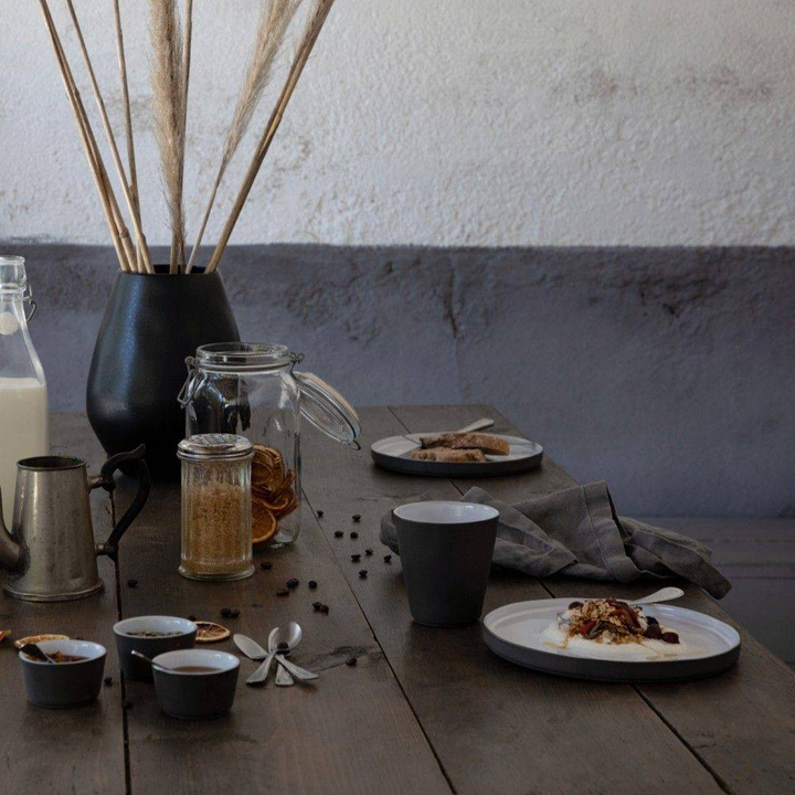 Talerz płytki Costa Nova Lagoa Eco Gres White 21 cm