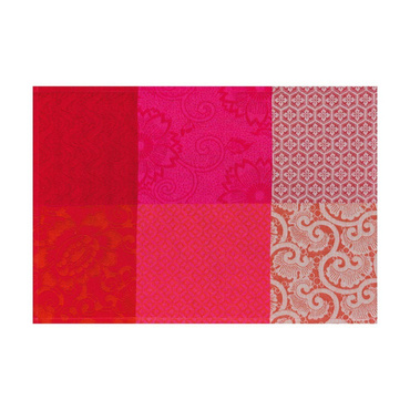 Podkładka plamoodporna Le Jacquard Français Fleurs de Kyoto Cherry Ostatnie Sztuki