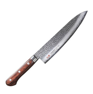 Nóż kuchenny ze stali damasceńskiej Suncraft Senzo Universal Gyuto 210 mm