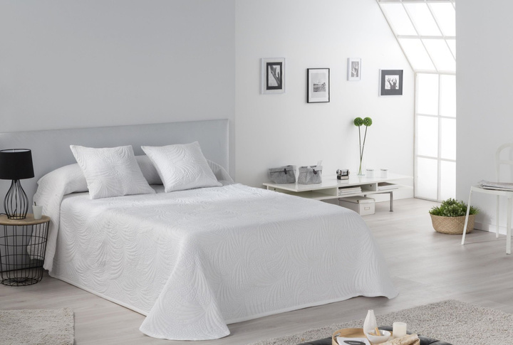 Narzuta JVR Tejidos Lido White