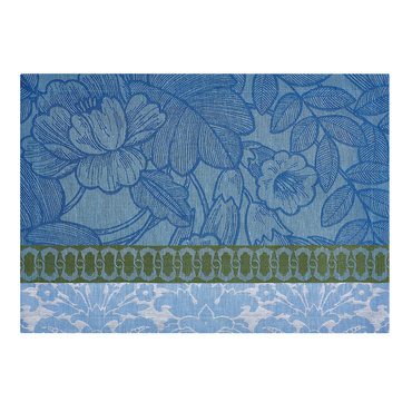 Podkładka lniana Le Jacquard Français Escapade Tropicale Blue