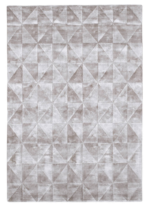 Dywan ręcznie tkany Carpet Decor Triango Silver