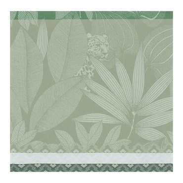 Serwetka bawełniana Le Jacquard Français Nature Sauvage Green