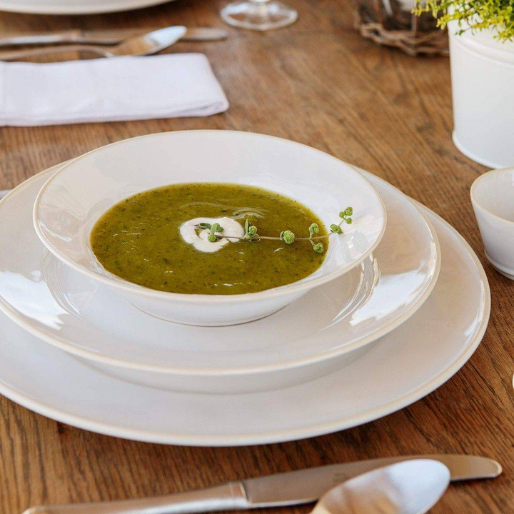 Talerz głęboki Costa Nova Beja White Cream 21 cm