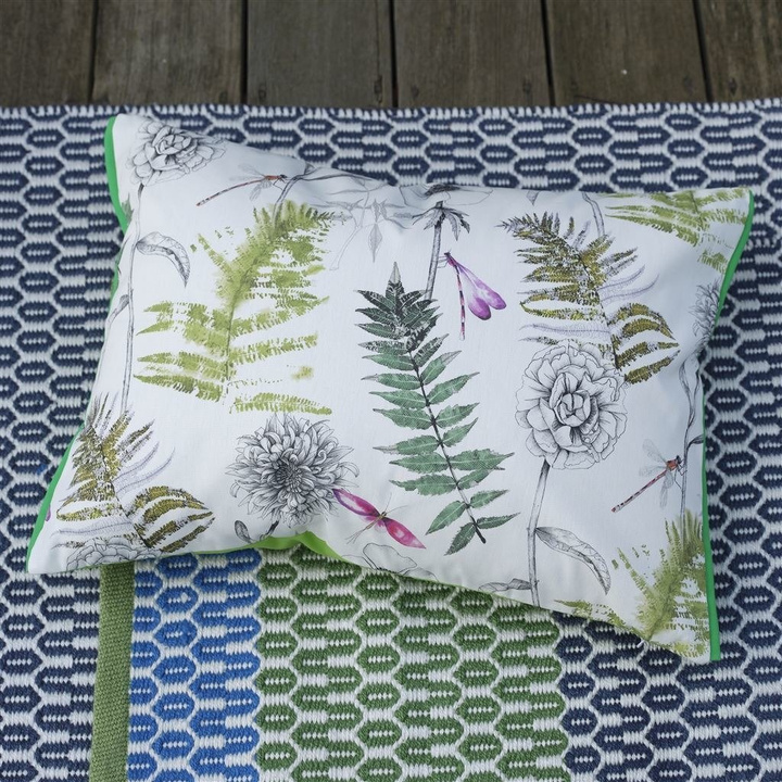 Poduszka dekoracyjna Designers Guild Outdoor Acanthus Moss
