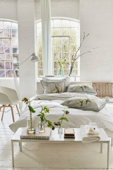 Poszwa satynowa Designers Guild Yulan Magnolia