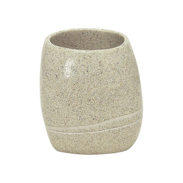 Kubek na szczoteczki do zębów Kleine Wolke Stones Sand Beige