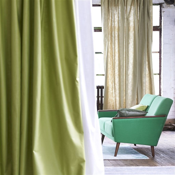 Zasłona Designers Guild Orba Pistachio
