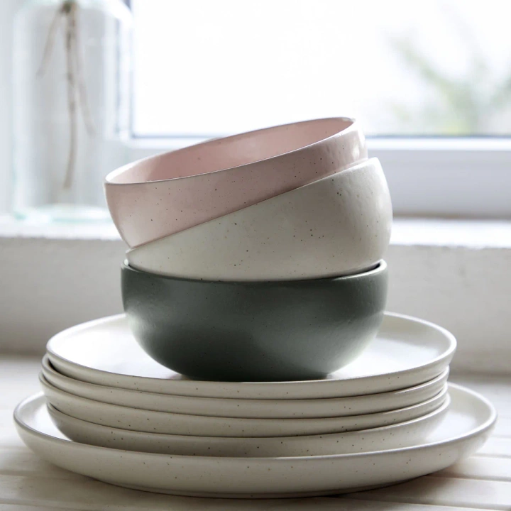 Miska Costa Nova Pacifica Vanilla 19 cm