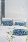 Poszewka perkalowa Designers Guild Delahaye Cobalt