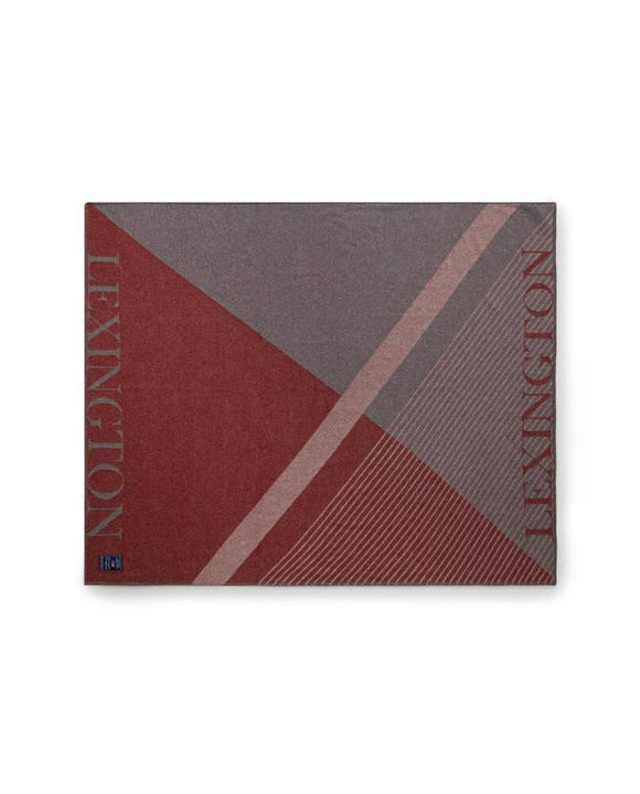 Pled wełniany Lexington Graphic Logo Red
