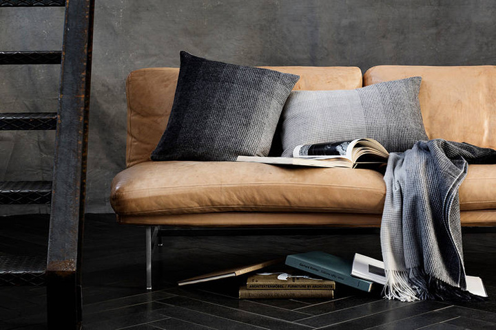 Poszewka dekoracyjna Elvang Horizon Brown