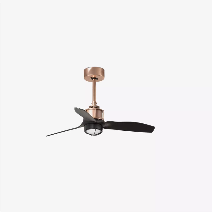 Wentylator sufitowy Faro Barcelona Just Fan XS Led Copper/black DC
