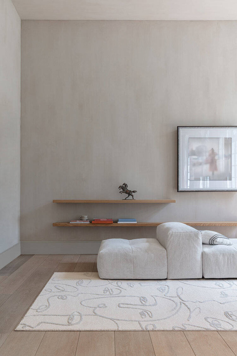 Dywan Ligne Pure Faces Beige