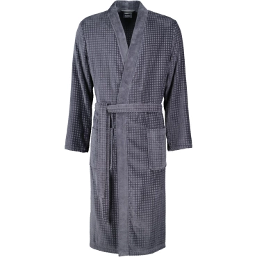Szlafrok męski Cawo Luxury Velours Anthracite