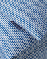 Komplet pościeli satynowej Lexington Summer Striped Organic Blue/White