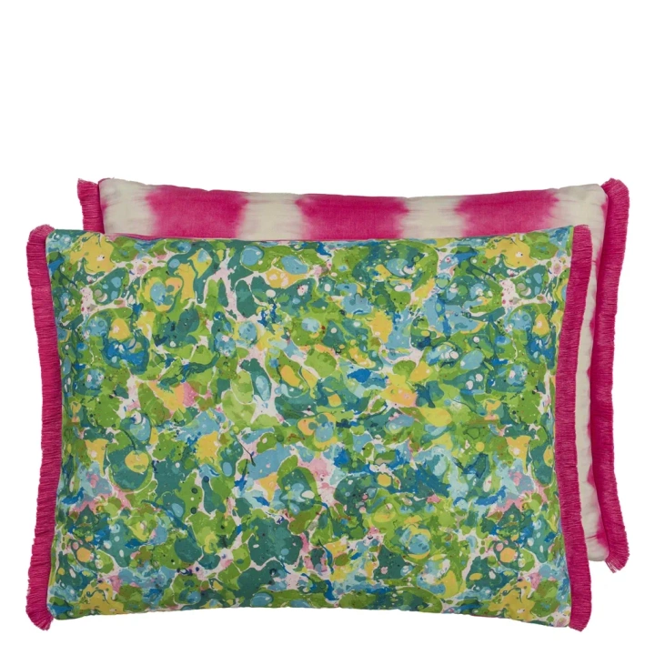 Poduszka dekoracyjna Designers Guild Outdoor Odisha Peridot