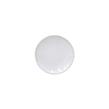 Talerz płytki Costa Nova Pearl White 17 cm