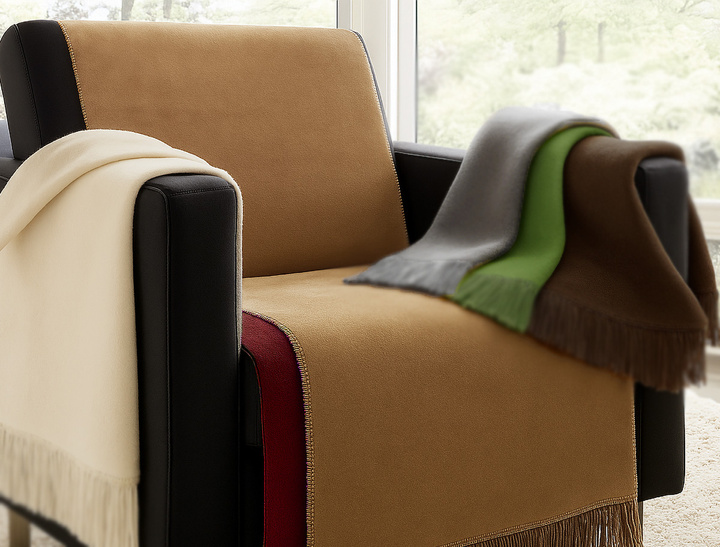 Koc Moca Design na fotel Limone