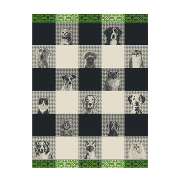 Ściereczka kuchenna Le Jacquard Français Truffes Black