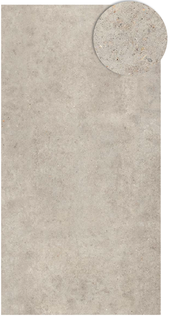 Blat porcelanowy ABK Stone Pirenei Ecru FullBody3D 1635x3230 nat. 20 mm