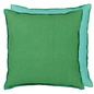 Poduszka dekoracyjna Designers Guild Brera Lino Emerald & Capri