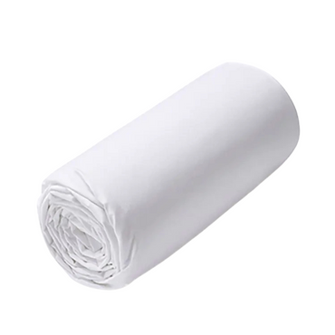 Prześcieradło perkalowe ze ściągaczem Sylvie Thiriez Anecdotes Blanc