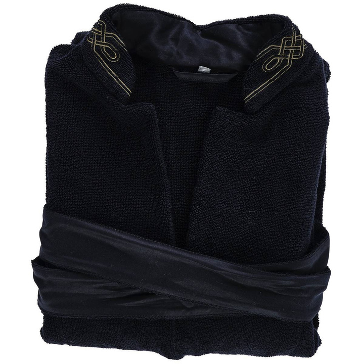 Szlafrok Abyss & Habidecor Spencer Black/Gold