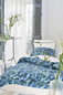 Poszewka perkalowa Designers Guild Delahaye Cobalt