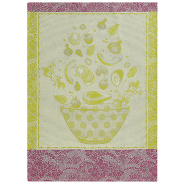 Ściereczka kuchenna Le Jacquard Français Salade d'été Green