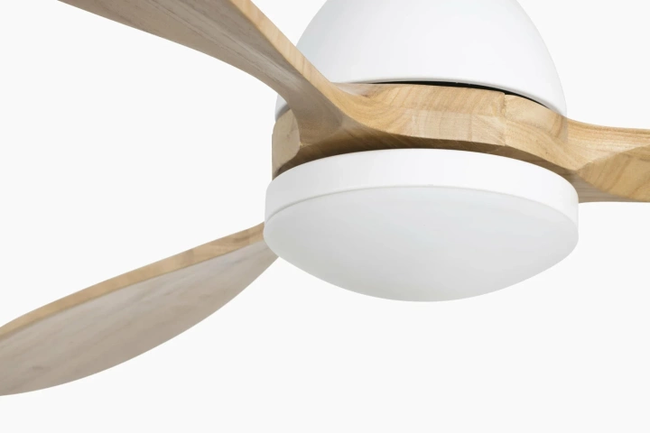 Wentylator sufitowy Faro Barcelona Poros LED L White Fan SMART